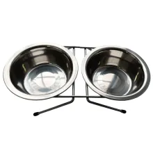 Papa&Mama Pet Миска на подставке, 2 х 0,2 л