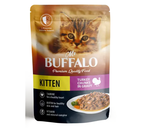 Mr. Buffalo Kitten (Индейка в соусе), 85 г