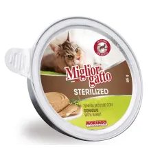 Miglior Gatto Sterilized Мусс с кроликом, 85 г