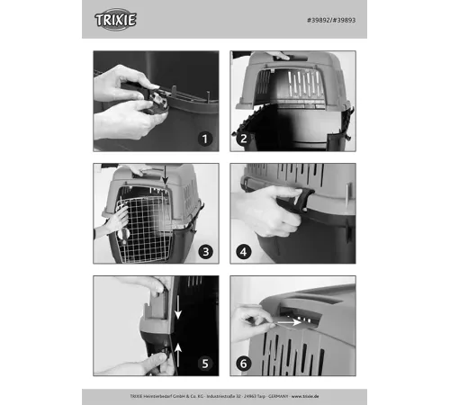 Trixie Переноска Be Eco Giona 5, 60 х 61 х 81 см