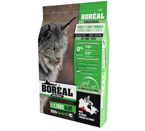 Boreal Original GF Cat (Индейка и форель) 2,26 кг