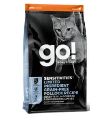GO! Sensitivities Limited Ingredient Cat GF (Минтай) 1,81 кг