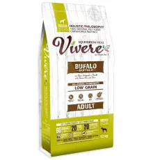 Vivere Dog Adult Medium (Буйвол), 12 кг (УЦЕНКА)