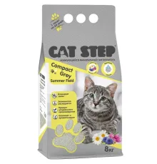 Cat Step Compact Grey Summer Field, 4 кг