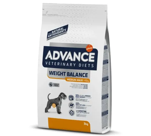 Advance Dog VetDiet Weight Balance Medium/Maxi (Птица), 3 кг