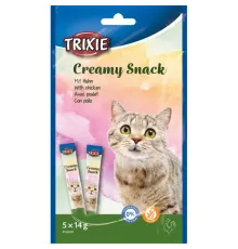 Trixie Creamy Snacks для кошек (Курица), 14 г х 5 шт