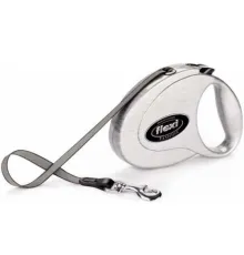 Поводок-рулетка Flexi Fashion M Gentlemen Metal