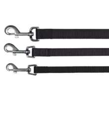 Trixie Поводок Classic 1 Black XS-S