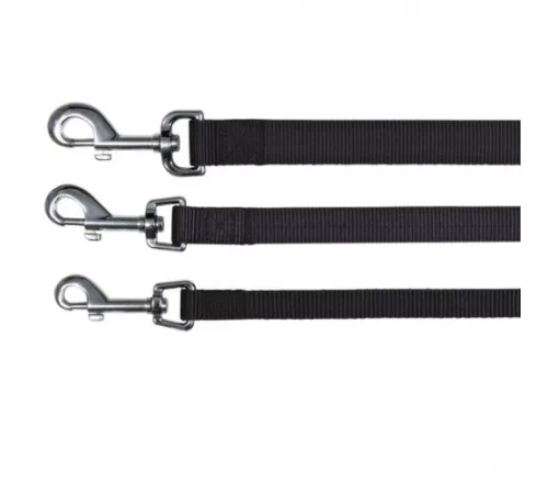 Trixie Поводок Classic 1 Black XS-S