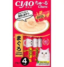 INABA CIAO Churu Тунец Магуро, 4 х 14 г (упаковка)