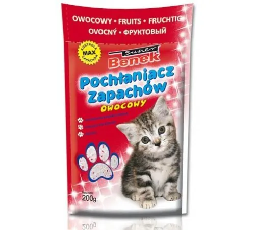 Super Benek Поглотитель запаха Силикагель (Фруктовый), 200 г