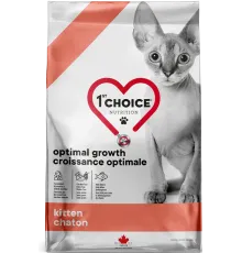 1st CHOICE Kitten GF Optimal Growth (Треска, лосось) 1,8 кг
