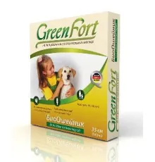 Экопром GreenFort Премиум БиоОшейник для мелких собак 35 см