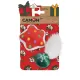 CAMON Игрушка новогодняя для кошек, 2 шт/уп 9 см