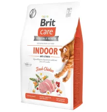 Brit Care Cat GF Indoor Anti-stress (Курица) 2 кг