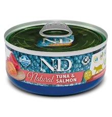 Консервы Farmina N&D Natural Cat (Тунец, лосось), 70 г