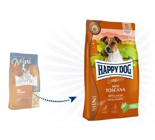 Happy Dog Sensible Mini Toscana, 4 кг