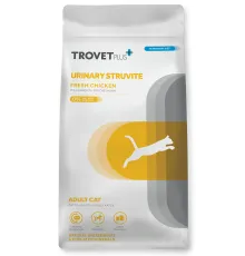 Trovet Plus Urinary Struvite Cat (Курица) , 1,2 кг