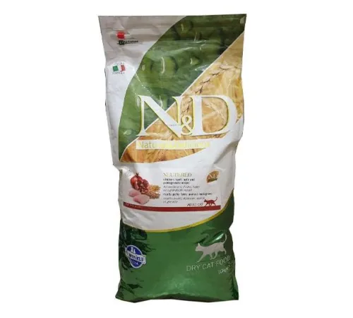 Farmina N&D Ancestral Grain Neutered Cat (Курица и гранат), 10 кг