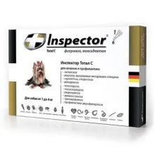 Экопром Inspector Total C для собак до 4 кг 0,4 мл