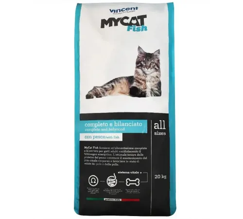 Vincent MyCAT Adult (Рыба), 20 кг
