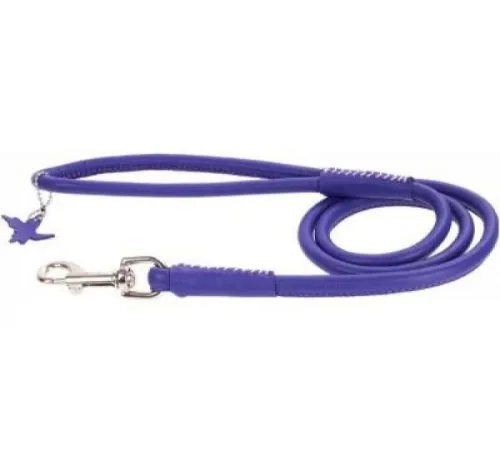 Поводок Collar Glamour круглый, фиолетовый, 6 мм 122 см