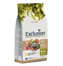 Exclusion Monoprotein Noble Grain Adult Medium (Ягненок), 3 кг