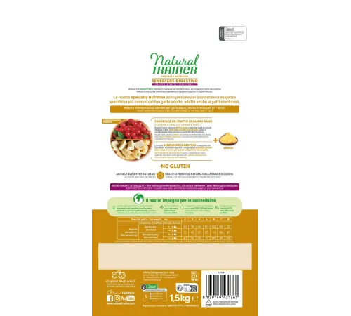Trainer Natural Adult Sensitive (Утка) 1,5 кг