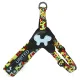 United Pets Шлейка Complete me, разноцветный рисунок, XS 40 x 37-46 см