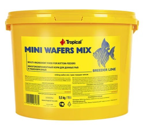 Tropical Mini Wafers Mix Breeder Line, 5,5 кг