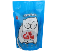 FOR CATS Наполнитель силикагелевый 4 л