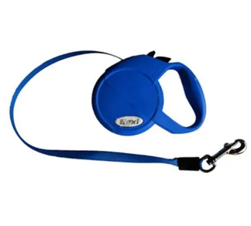 Поводок-рулетка Flexi Mini Compact Cat XS лента 3 м, синий
