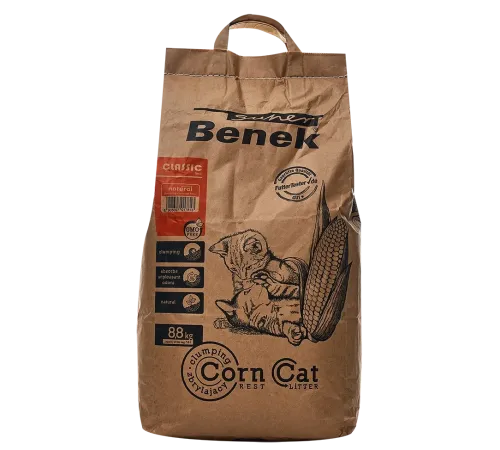 Super Benek Corn Cat кукурузный, 14 л (УЦЕНКА)