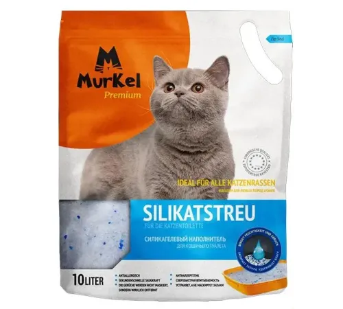 Murkel Наполнитель силикагелевый (Нейтральный), 10 л/4,5 кг