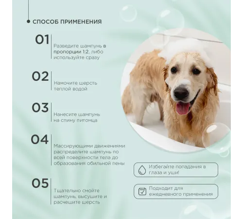ProPhyto Шампунь для собак Classic, 250 мл