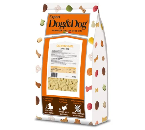 Dog&Dog Expert Печенье Ossicino Mini, 15 кг