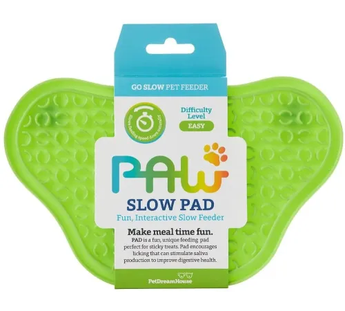 PetDreamHouse Коврик лизательный PAW Lick Pad, зеленый