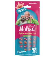 Molina Крем-лакомство с лососем, 48 г