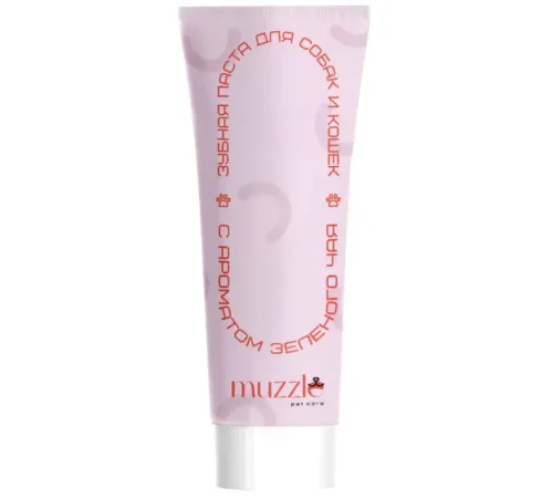 Muzzle Зубная паста с ароматом зеленого чая, 75 г
