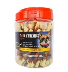 For Friends Филе утки на палочке из воловьей кожи, 500 г