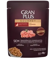 Granplus Gourmet Kitten Пауч для котят (Курица), 85 г