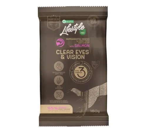 Nature's Protection Lifestyle Grain Free Clear eyes & Vision (Лосось), 160 г