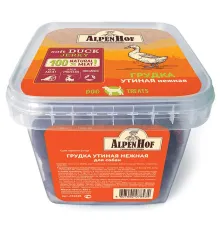 AlpenHof Грудка утиная нежная для средних и крупных собак 450 г