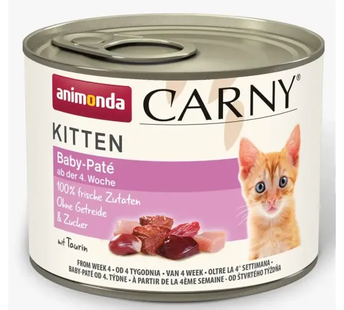 Carny Kitten Baby 200 г х 10 шт