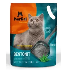 Murkel Наполнитель бентонитовый (Алоэ вера), 5 л/4 кг