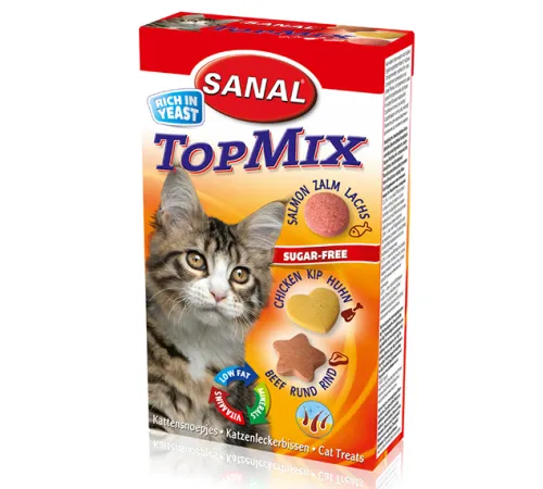 Sanal Лакомство для кошек Топ-микс, 50 г