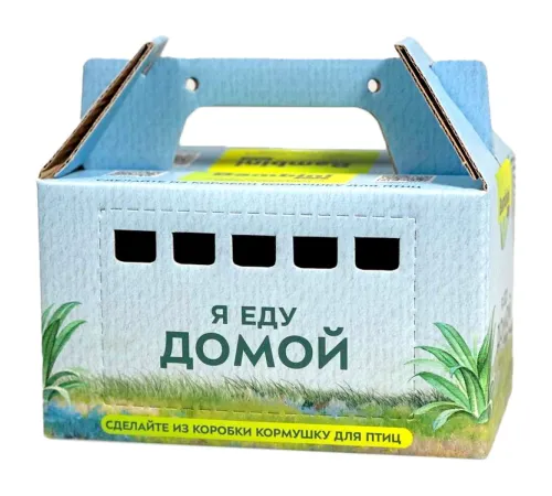 Bambini Pets Переноска-кормушка для птиц и грызунов, 1 шт