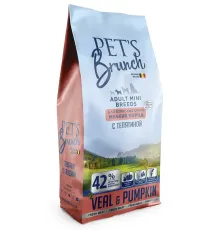 Pet's Brunch Adult Mini Breeds (Телятина и тыква), 1 кг