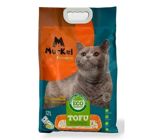 Murkel Наполнитель TOFU (Нейтральный), 12 л/5,2 кг