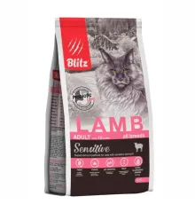 BLITZ Sensitive Adult Cat (Ягненок) 400 г